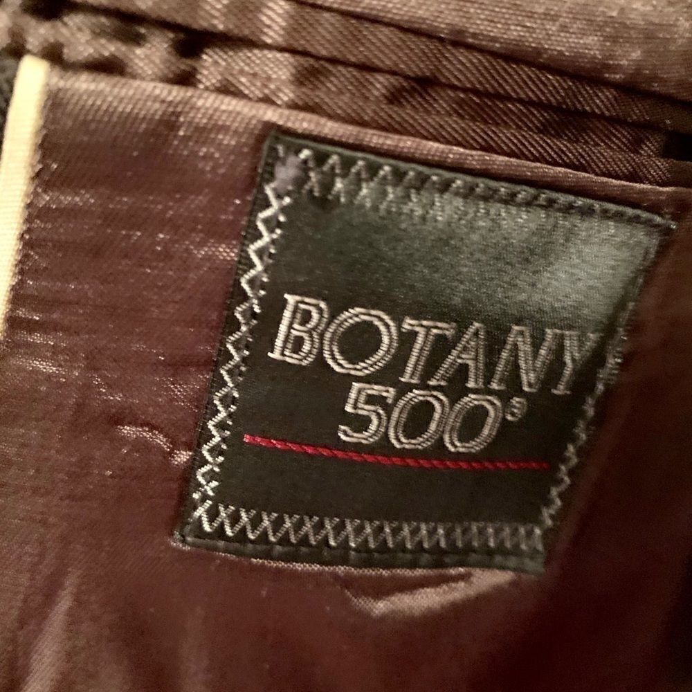 VINTAGE Gray Botany 500 2 Button Suit Size 44L - Picture 6 of 8
